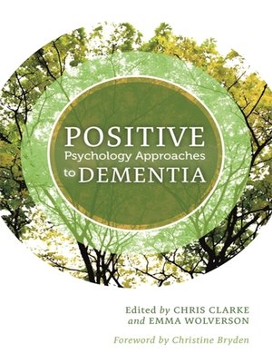 cover image of Positive Psychology Approaches to Dementia